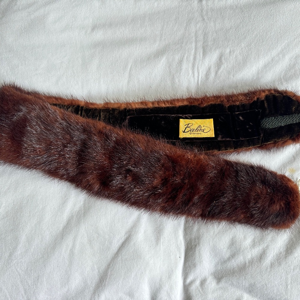 Vintage Mink Stoll